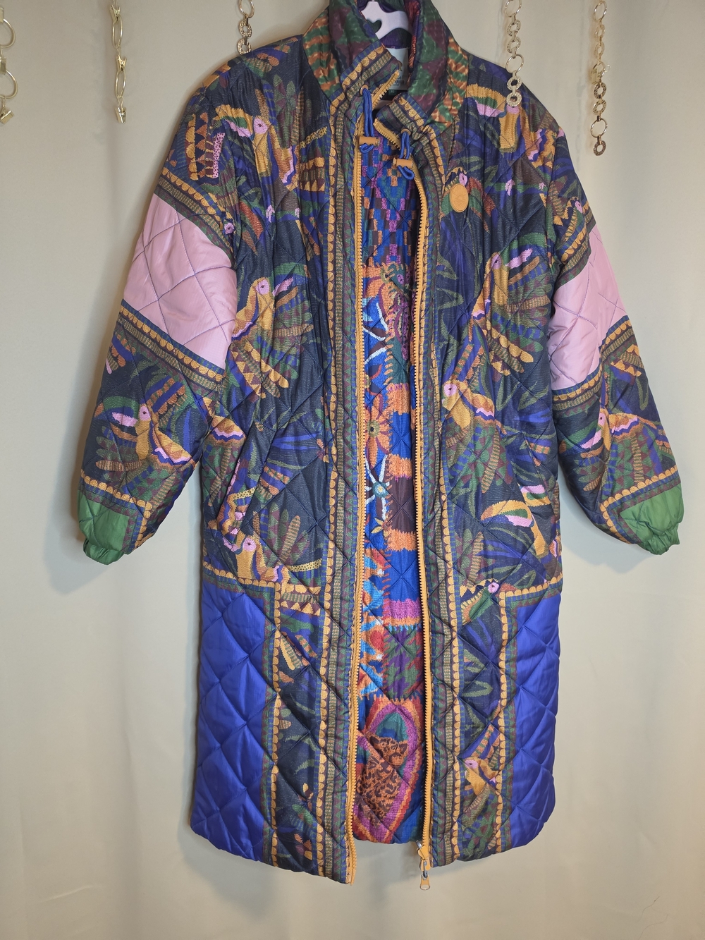 FARM Rio Girls' Multicolor Quilted Dress - XS (Missing Belt) - Picture 9 of 15